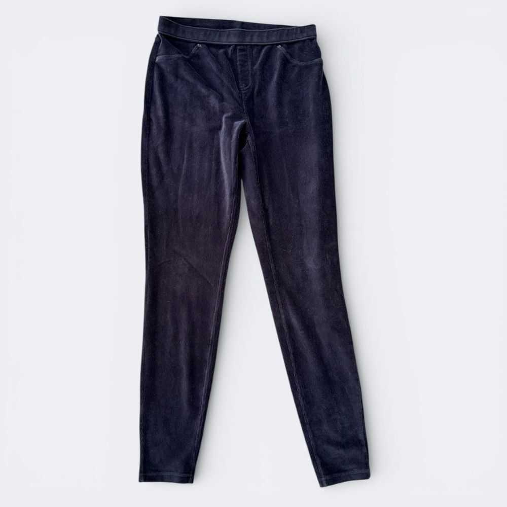 🎉5 for $45🎉 Hue corduroy pants skinny size S pull on